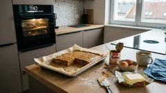 Nečekaná chuť na sladké? Tyhle rychlé řezy na plech ze sušenek a kondenzovaného mléka vás zachrání