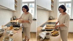 Medové „karamelové řezy“ z 5 surovin: rychlé sušenky inspirované Švédskem