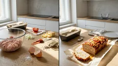 Kuřecí batón z trouby se sýrem a zeleninou – šťavnatý „bochník“ bez smažení, který se dobře krájí