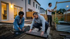 Proměna zahrady na 300 m²: vyvýšené záhony a cestičky, které udělají pořádek během sezóny