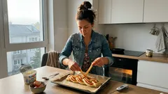 Tvarohová kosíčka s džemem: jednoduché pletení a pár detailů, které rozhodnou