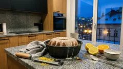 Citrusový keks s citronem a pomerančem, který je vláčný i druhý den