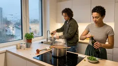 Vše, co máte na rajčatové polévce rádi – jen sytější: krém s bílými fazolemi