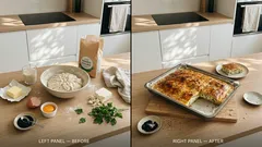 Kömbe na plech: turecký sýrový koláč s fetou a černuchou krok za krokem