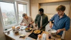 Vrstvený jablečný koláč jako torta di mele: trik s džemem, který udrží vláčnost