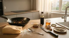 Křupavé kuře po čínsku za 20 minut: trik s kukuřičným škrobem